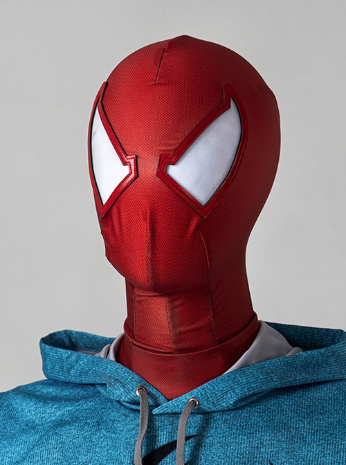 Comics Halloween Cosplay Scarlet Spider Costume Set Without Shoes