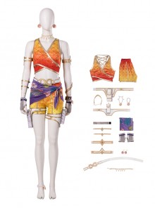 Apex Legends Halloween Cosplay Loba Andrade Swimsuit Costume Set Without Shoes