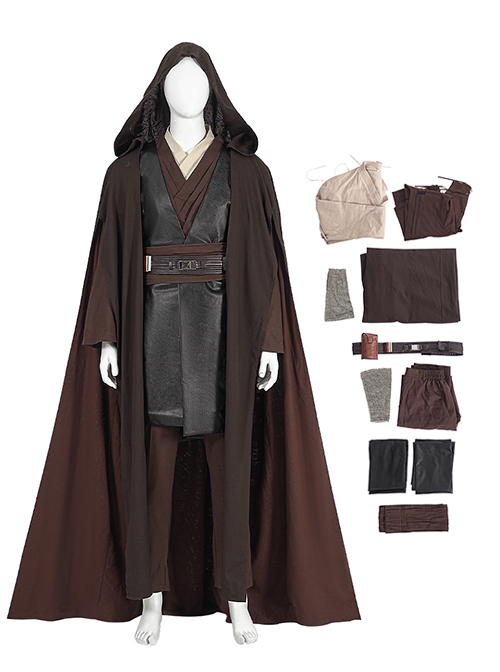 Star Wars Episode II Attack Of The Clones Halloween Cosplay Anakin Skywalker Costume Set Without Shoes