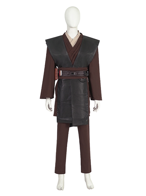 Star Wars Episode II Attack Of The Clones Halloween Cosplay Anakin Skywalker Costume Set Without Shoes