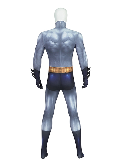 Batman 1992 The Animated Series Halloween Cosplay Bruce Wayne Costume Bodysuit Full Set