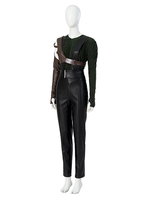 Movie Guardians Of The Galaxy Vol.3 Halloween Cosplay Mantis Costume Set Without Shoes