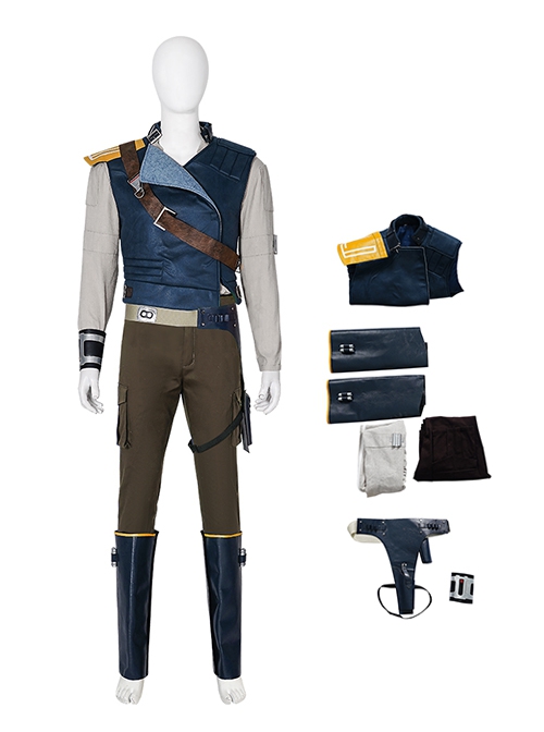 Star Wars Jedi Survivor Halloween Cosplay Cal Kestis Costume Set Without Shoes Without Laser Sword