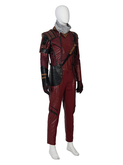 Movie Guardians Of The Galaxy Vol.3 Halloween Cosplay Kraglin Costume Bodysuit Set Without Boots