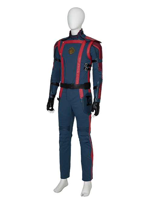 Movie Guardians Of The Galaxy Vol.3 Halloween Cosplay Star-Lord Peter Quill Costume Set Without Boots