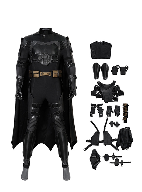 The Flash Halloween Cosplay Batman Movie Version Costume Set Without Shoes Without Headgear