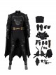 The Flash Halloween Cosplay Batman Movie Version Costume Set Without Shoes Without Headgear