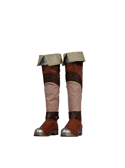 The Legend Of Zelda Tears Of The Kingdom Halloween Cosplay Zelda Accessories Brown Boots