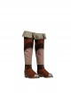 The Legend Of Zelda Tears Of The Kingdom Halloween Cosplay Zelda Accessories Brown Boots