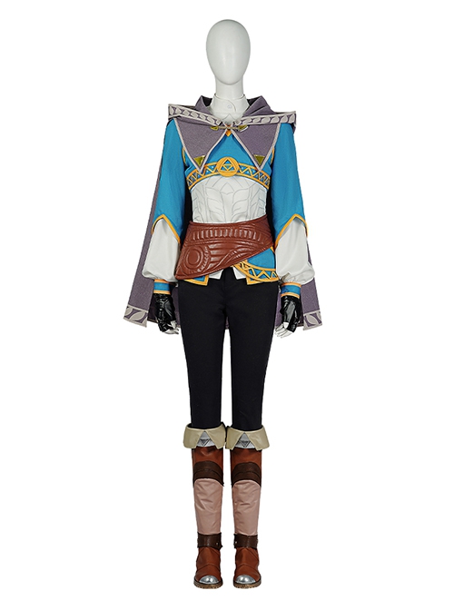 The Legend Of Zelda Tears Of The Kingdom Halloween Cosplay Zelda Accessories Brown Boots