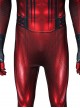 Spider Man Halloween Cosplay Miles Morales Crimson Hood Edition Costume Bodysuit Set