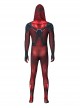 Spider Man Halloween Cosplay Miles Morales Crimson Hood Edition Costume Bodysuit Set