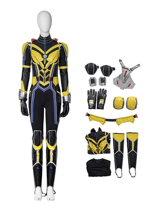 Ant Man And The Wasp Quantumania Halloween Cosplay Wasp Costume Set Without Shoes