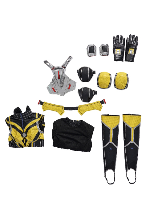 Ant Man And The Wasp Quantumania Halloween Cosplay Wasp Costume Set Without Shoes