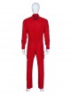 Guardians Of The Galaxy Vol 3 Halloween Cosplay Red Bodysuit Team Uniform Costume Set Without Shoes