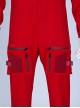 Guardians Of The Galaxy Vol 3 Halloween Cosplay Red Bodysuit Team Uniform Costume Set Without Shoes