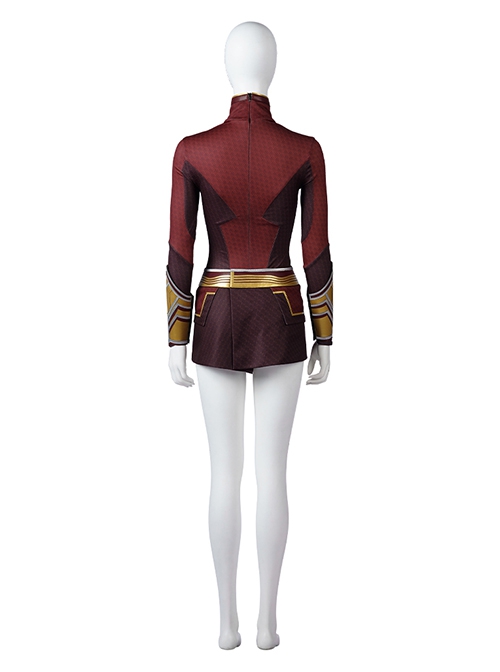 Shazam Fury Of The Gods Lady Shazam Halloween Cosplay Mary Bromfield Costume Set Without Boots