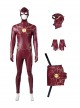 Movie The Flash 2023 Halloween Cosplay Barry Allen Costume Bodysuit Set Without Boots