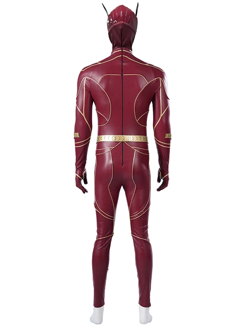 Movie The Flash 2023 Halloween Cosplay Barry Allen Costume Bodysuit Set Without Boots