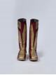 Movie The Flash 2023 Halloween Cosplay Barry Allen Accessories Golden-Red Boots