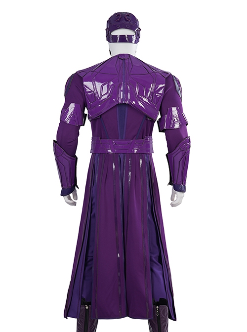 Movie Guardians Of The Galaxy Vol.3 Halloween Cosplay High Evolutionary Costume Purple Set Without Boots