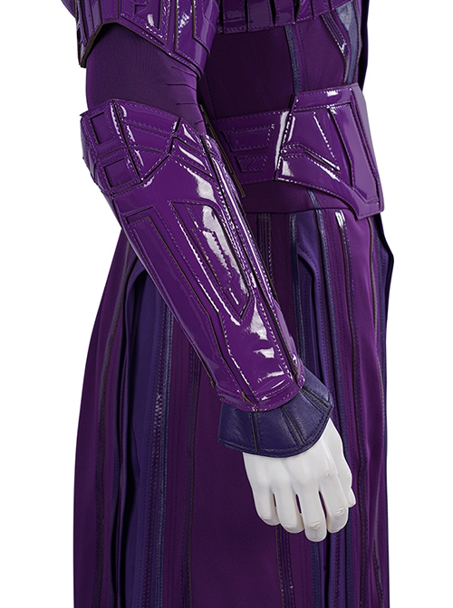 Movie Guardians Of The Galaxy Vol.3 Halloween Cosplay High Evolutionary Costume Purple Set Without Boots