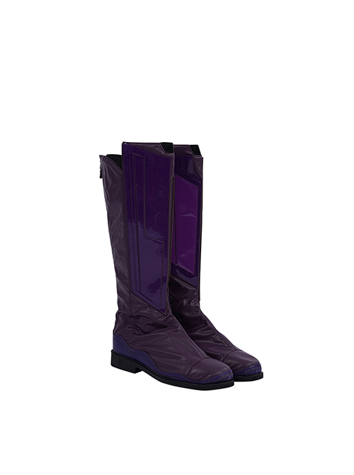 Movie Guardians Of The Galaxy Vol.3 Halloween Cosplay High Evolutionary Accessories Purple Boots