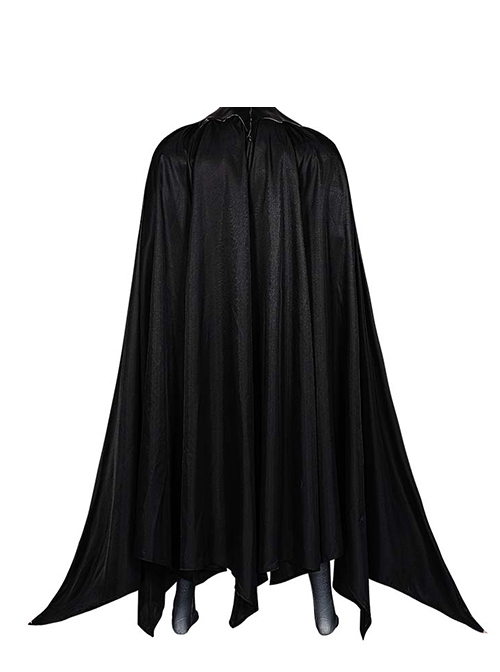 Movie The Flash Halloween Cosplay Michael Keaton Version Batman Costume Black Bodysuit Set Without Headcover