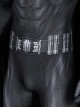 Movie The Flash Halloween Cosplay Michael Keaton Version Batman Costume Black Bodysuit Set Without Headcover