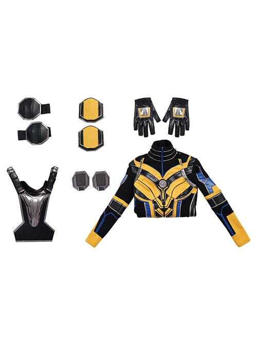 Ant-Man And The Wasp Quantumania Halloween Cosplay Hope Van Dyne Wasp Costume Set Without Boots Without Helmet