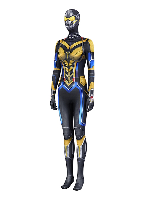 Ant-Man And The Wasp Quantumania Halloween Cosplay Wasp Hope Van Dyne Costume Bodysuit Full Set