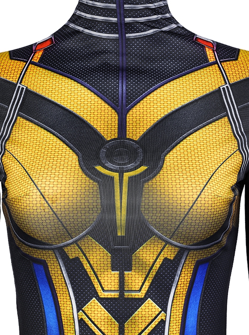 Ant-Man And The Wasp Quantumania Halloween Cosplay Wasp Hope Van Dyne Costume Bodysuit Full Set