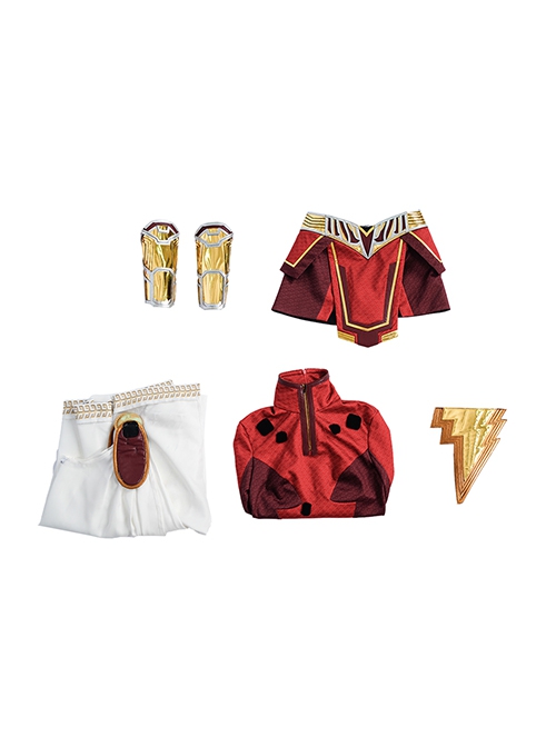 Shazam Fury Of The Gods Halloween Cosplay Maria Costume Set Without Boots