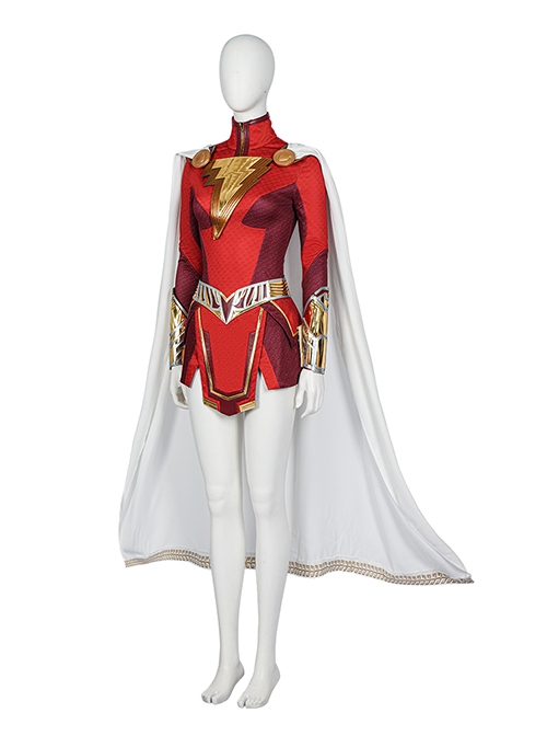 Shazam Fury Of The Gods Halloween Cosplay Maria Costume Set Without Boots