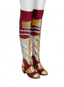 Shazam Fury Of The Gods Halloween Cosplay Maria Accessories Long Boots