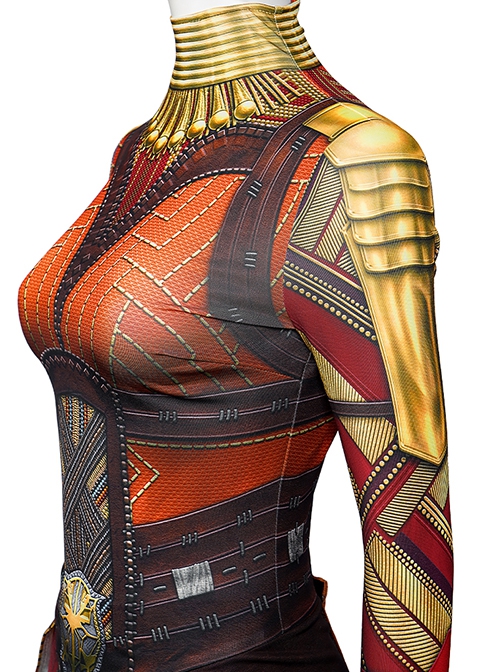 Black Panther Wakanda Forever Halloween Cosplay Okoye Costume Full Set