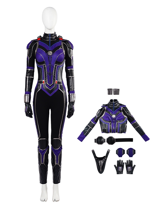 Ant-Man And The Wasp Quantumania Halloween Cosplay Stature Cassie Lang Costume Set Without Helmet Without Shoes