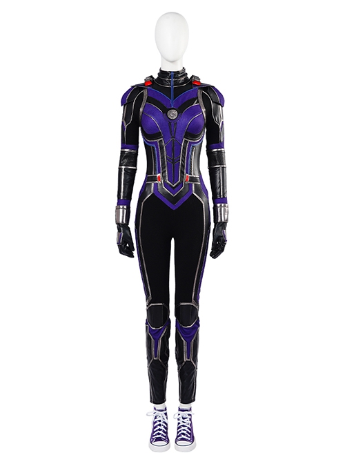 Ant-Man And The Wasp Quantumania Halloween Cosplay Stature Cassie Lang Accessories Purple Canvas Shoes