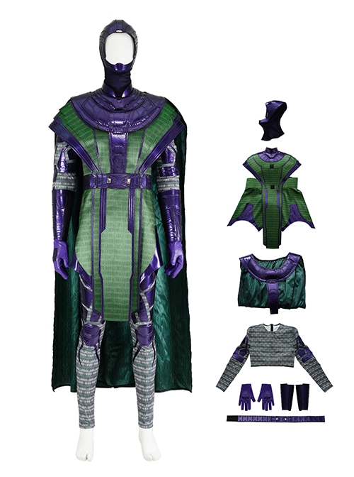 Ant-Man And The Wasp Quantumania Halloween Cosplay Kang The Conqueror Simple Version Costume Set Without Boots