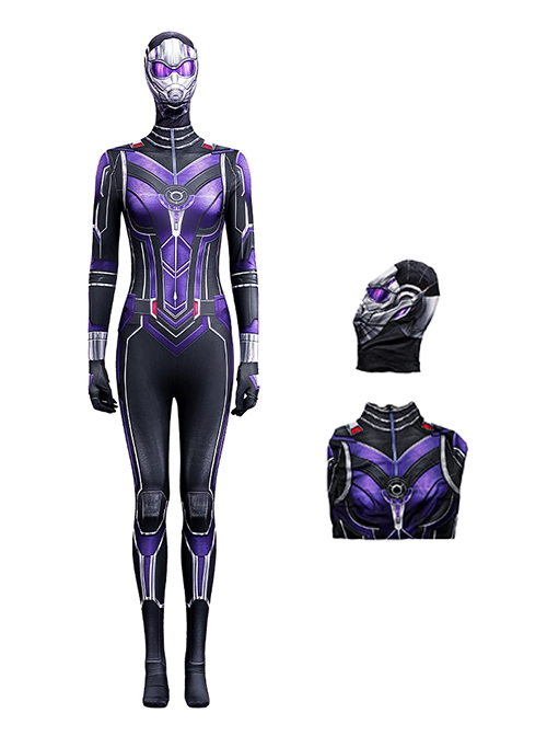 Ant-Man And The Wasp Quantumania Halloween Cosplay Cassie Lang Stature Costume Bodysuit Version Full Set