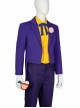 Batman 1992 The Animated Series Halloween Cosplay Joker Costume Set Without Shoes