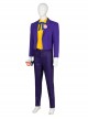 Batman 1992 The Animated Series Halloween Cosplay Joker Costume Set Without Shoes