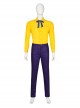 Batman 1992 The Animated Series Halloween Cosplay Joker Costume Set Without Shoes