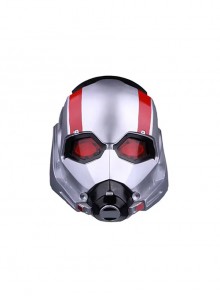 Ant-Man And The Wasp Quantumania Halloween Cosplay Scott Lang Accessories Silver Helmet