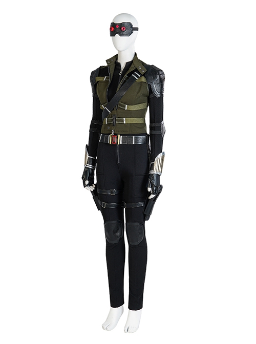 Movie Thunderbolts Halloween Cosplay Yelena Belova Costume Set Without Shoes Without Prop Guns