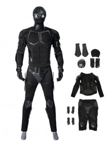 The Boys Halloween Cosplay Black Noir Costume Set Without Shoes Without Prop Knives