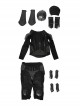 The Boys Halloween Cosplay Black Noir Costume Set Without Shoes Without Prop Knives