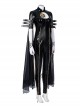 Game Halloween Cosplay Bayonetta Costume Black Bodysuit Full Set