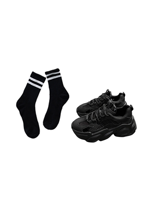 Wednesday Addams Halloween Cosplay Cat Bodysuit Accessories Black Shoes And Socks