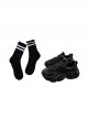 Wednesday Addams Halloween Cosplay Cat Bodysuit Accessories Black Shoes And Socks